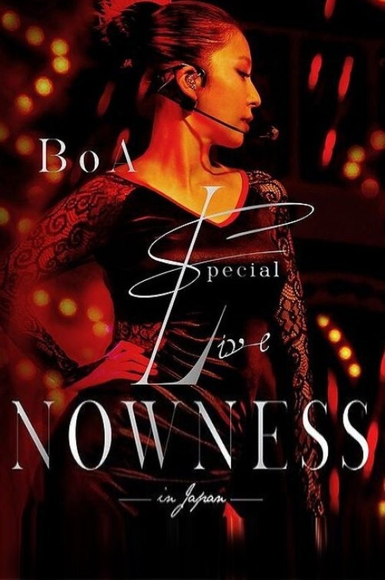 BoA Special Live NOWNESS in JAPAN main poster