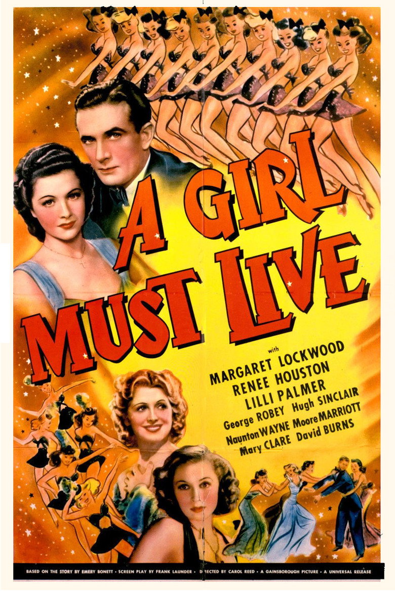 Affiche de A GIRL MUST LIVE
