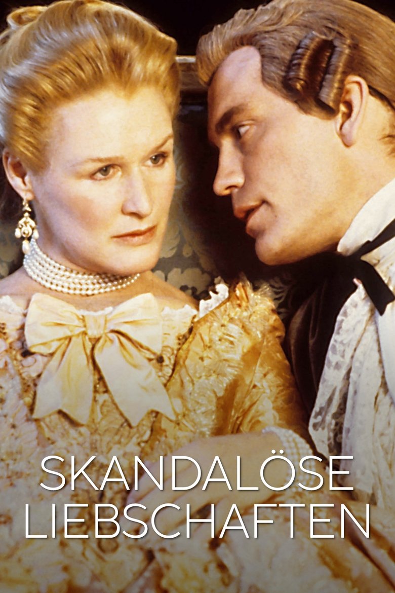 Skandalöse Liebschaften poster