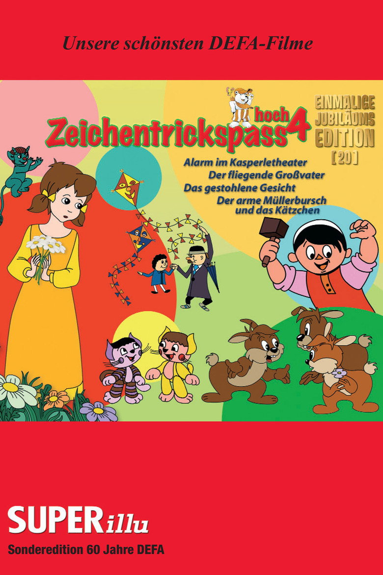 Zeichentrickspass hoch 4 background