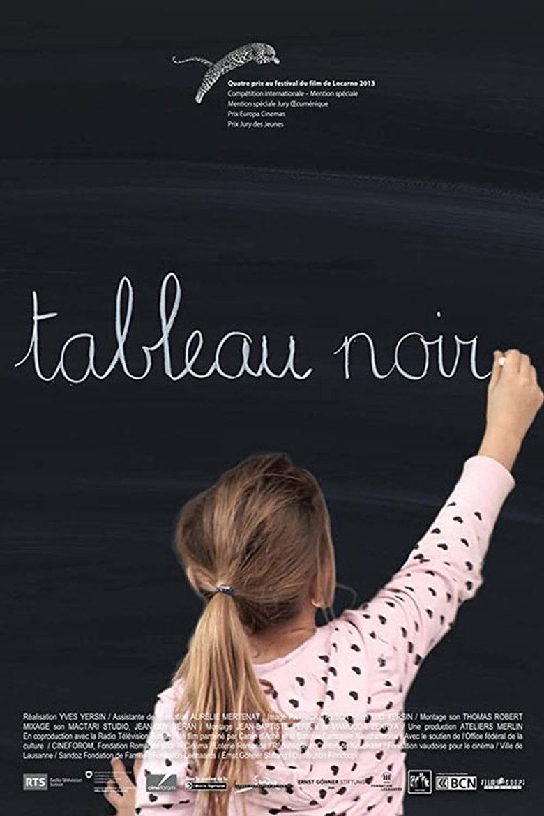 Tableau noir main poster