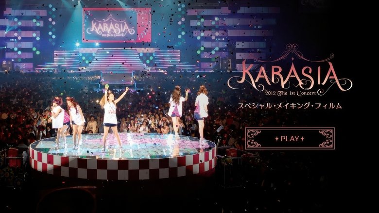 KARA 1st JAPAN TOUR 2012 KARASIA main backdrop