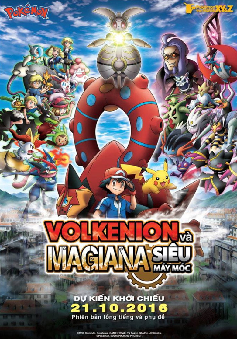 Pok&eacute;mon XY&Z: Volkenion v&agrave; Magiana Si&ecirc;u M&aacute;y M&oacute;c (2016)