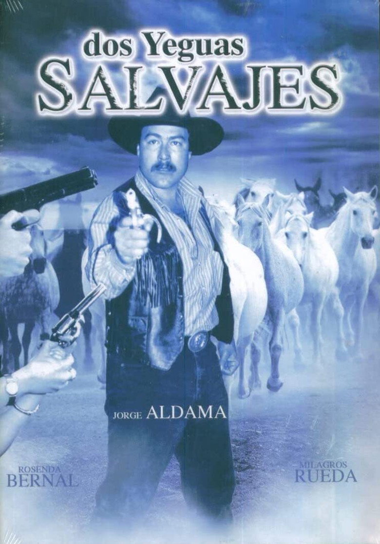 Dos yeguas salvajes background