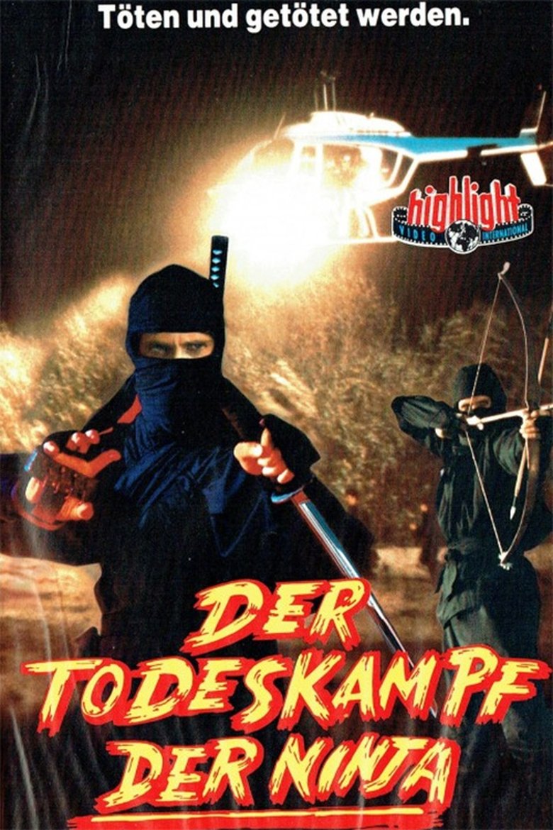 Der Todeskampf der Ninja poster