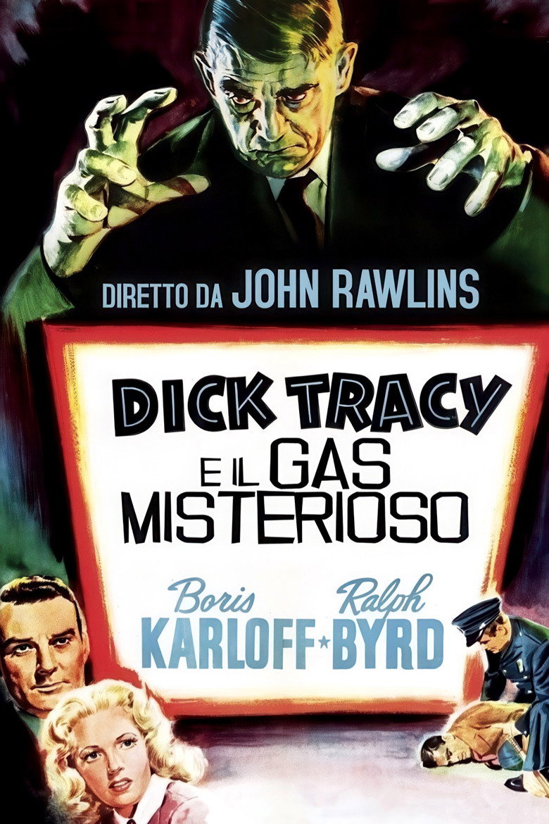 Copertina di Dick Tracy e il gas misterioso
