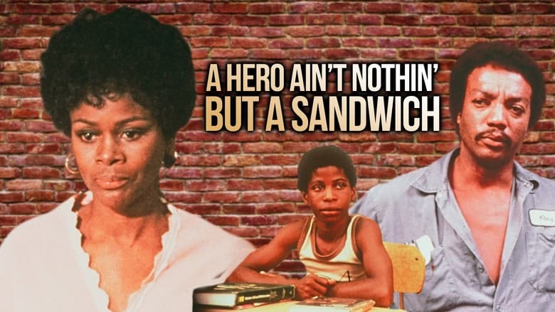 A Hero Ain't Nothin' But a Sandwich banner backdrop