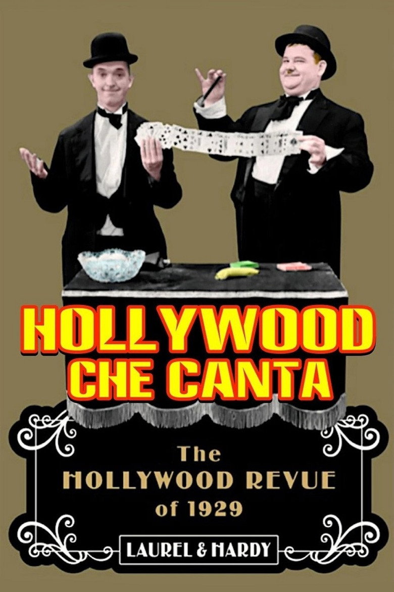 Locandina: Hollywood che canta