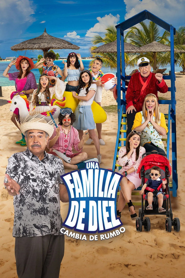 Una familia de diez poster