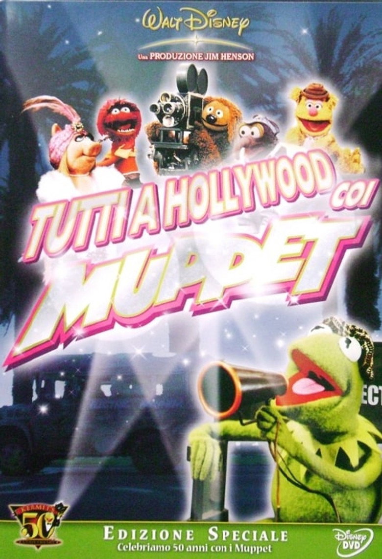 Copertina di Tutti a Hollywood con i Muppet