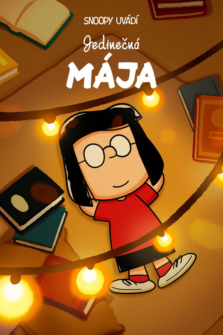 Plakát k filmu Snoopy uvádí: Jedinečná Mája