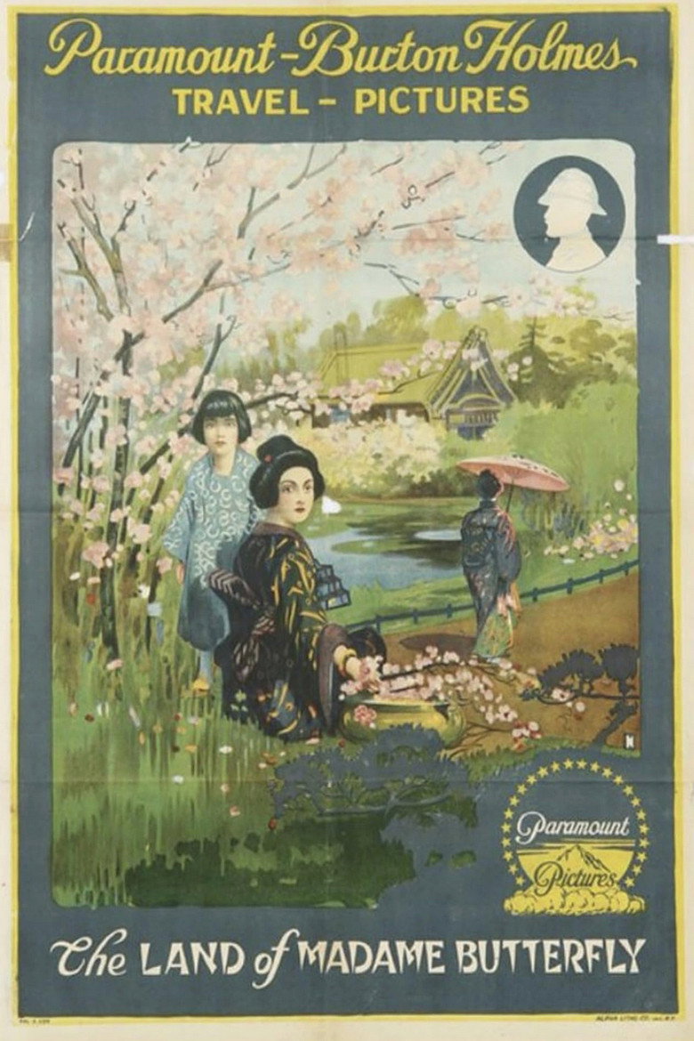 Poster The Land of Madame Butterfly