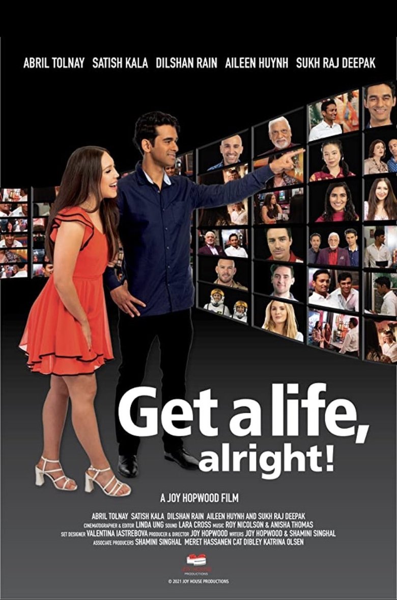Get a life, alright! main poster