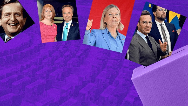 Historien om partierna poster
