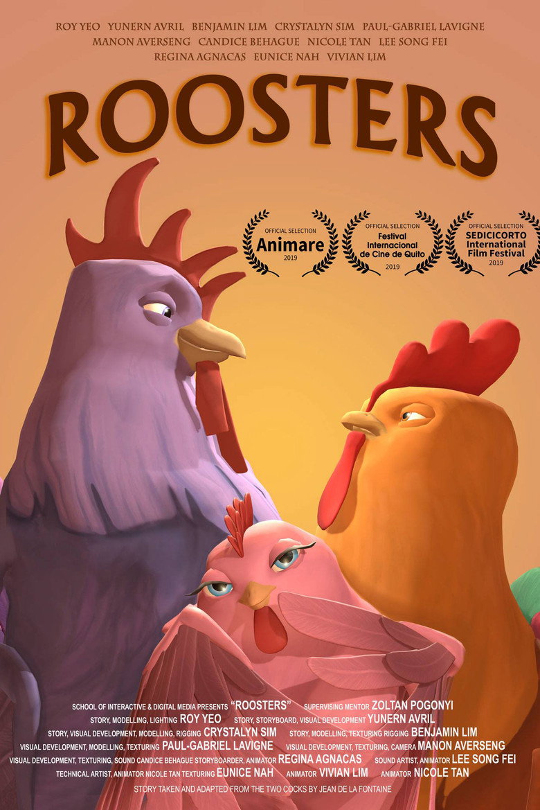 Roosters background