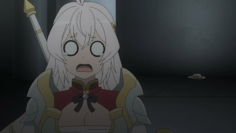 Still from My Gift Lvl 9999 Unlimited Gacha: Backstabbed in a Backwater Dungeon, I'm Out for Revenge! - Season 1 Episode 11