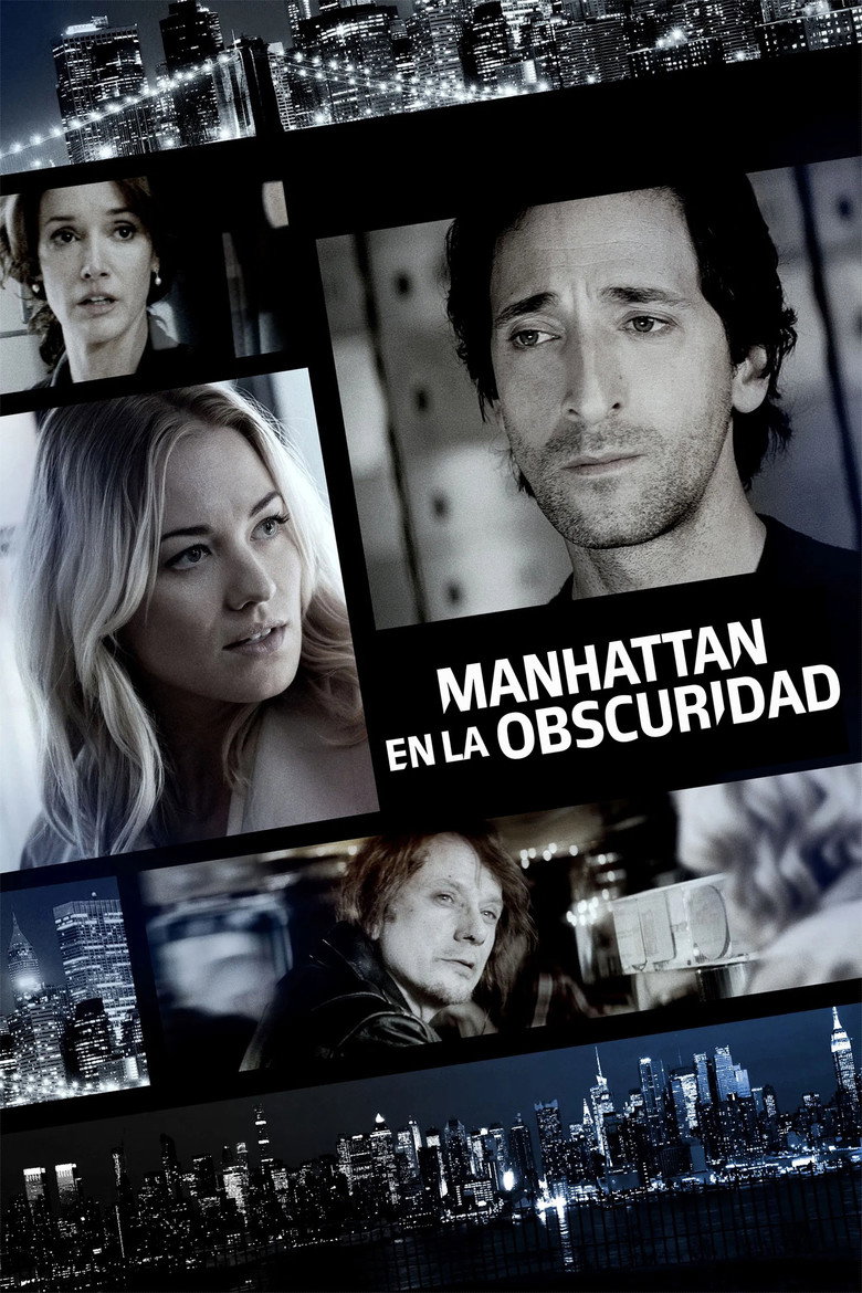 Imagen de Manhattan en la oscuridad