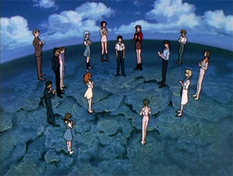Still from Neon Genesis Evangelion - Season 1 Episode 26
