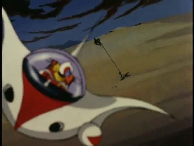 Still image for Getter Robo season 1 episode 8: One-shot crisis, Getter-2! Still image for Getter Robo season 1 episode 8: One-shot crisis, Getter-2!