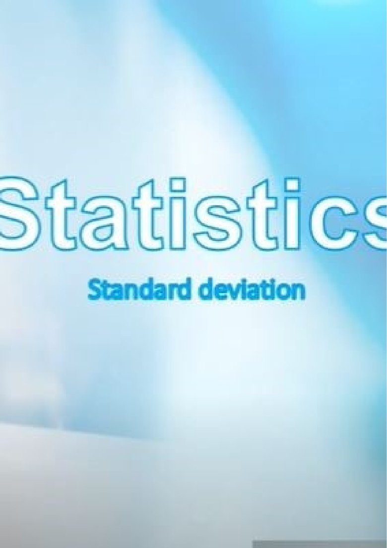 Statistics Standard Deviation main poster