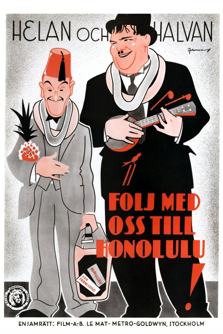 F&ouml;lj med oss till Honolulu (1933)