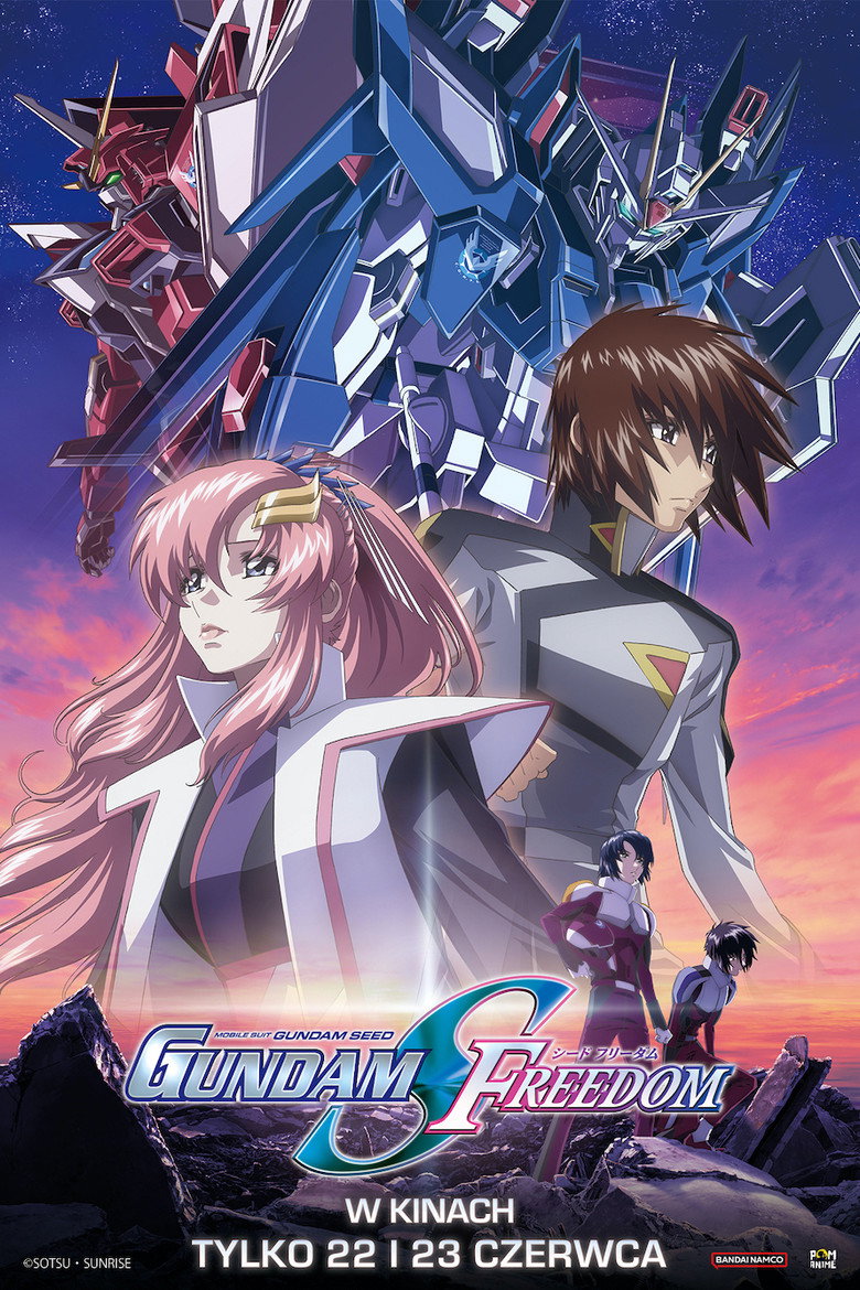 Plakat filmu Mobile Suit Gundam SEED FREEDOM