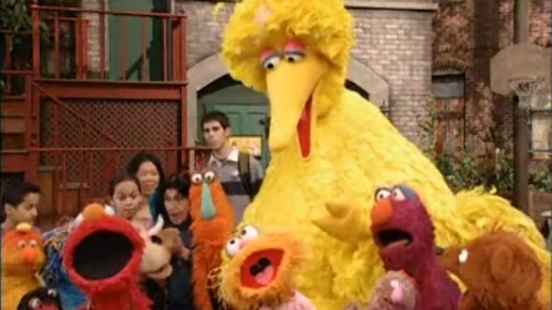 Sesame Street: Furry Red Monster Parade main backdrop