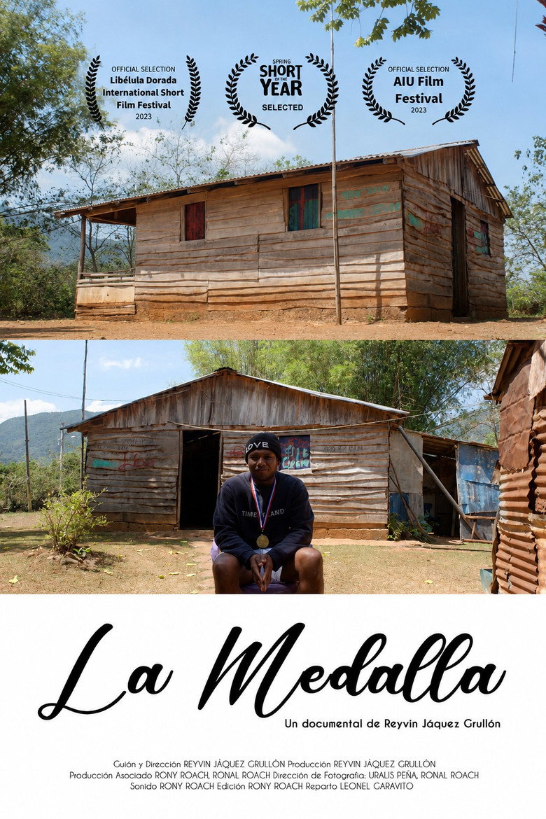 Official poster for La Medalla (2023)