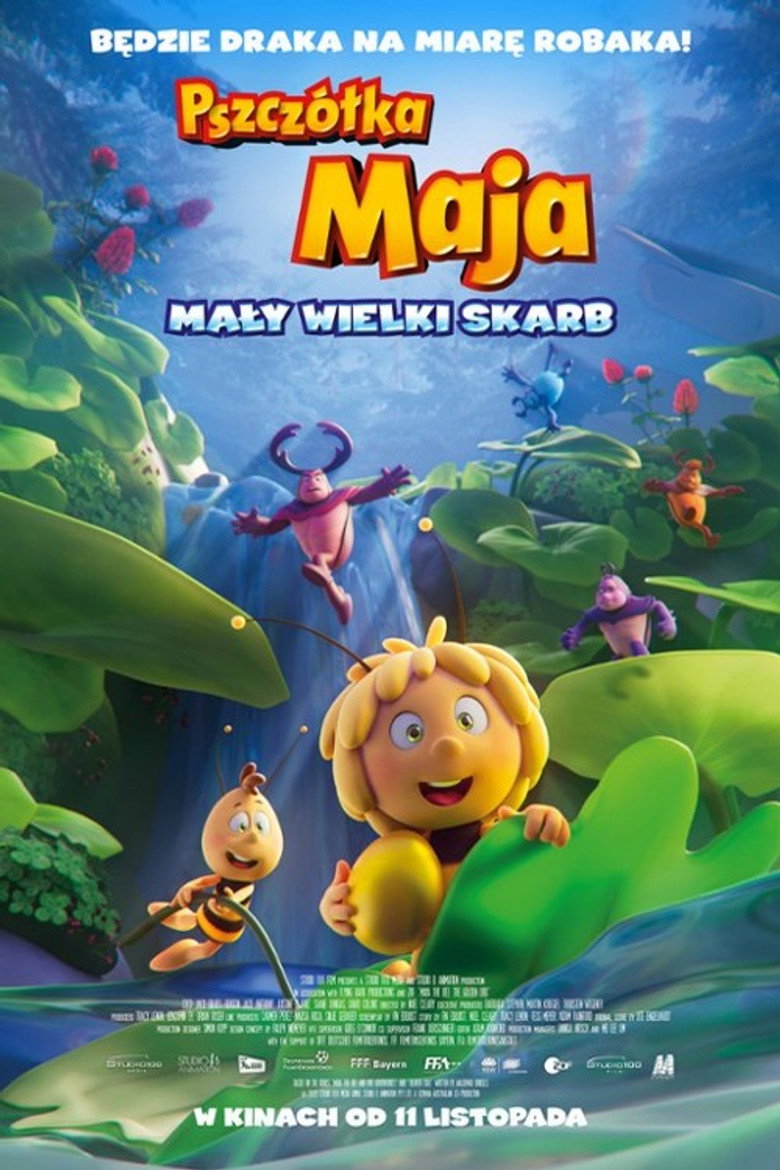 Plakat filmu Pszczółka Maja: Mały wielki skarb