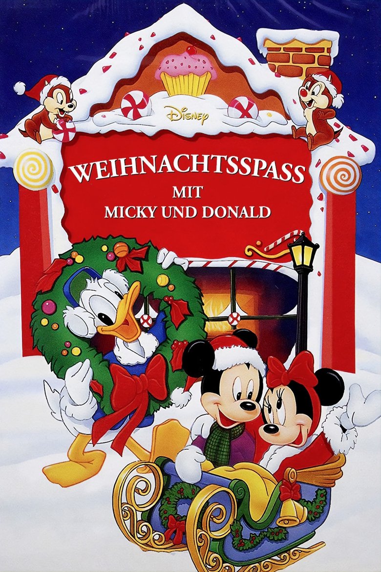 Weihnachtsspass mit Micky und Donald poster