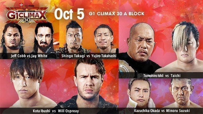NJPW G1 Climax 30: Day 9 main backdrop