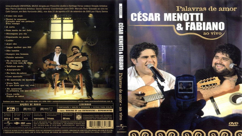 Cesar Menotti & Fabiano - Palavras de Amor Ao Vivo