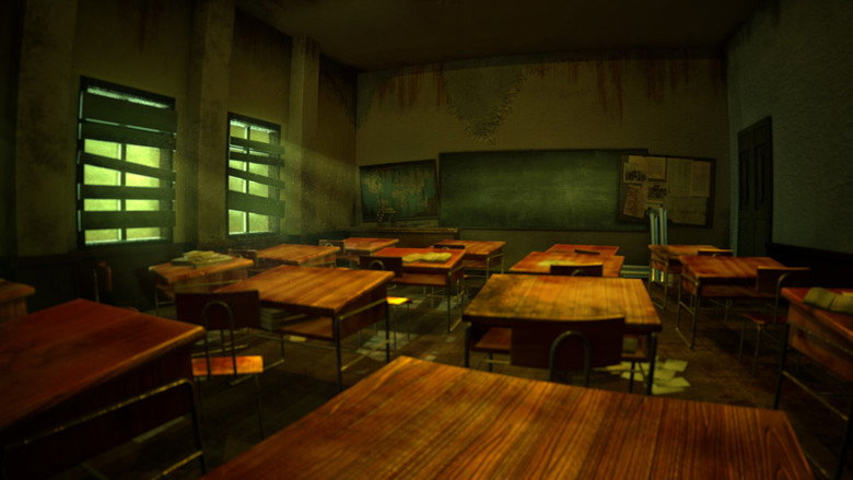 The Classroom backdrop