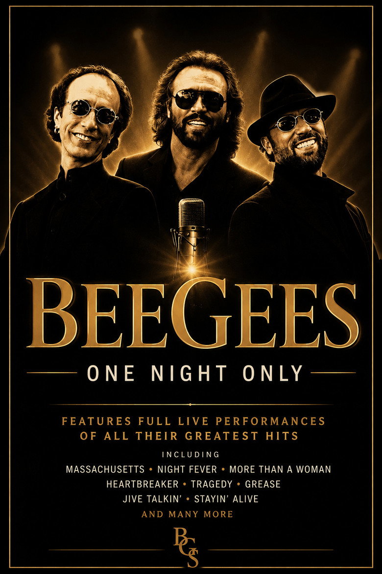 Affiche de BEE GEES - ONE NIGHT ONLY