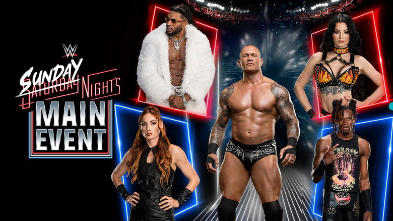 Frame from WWE Sunday Night's Main Event