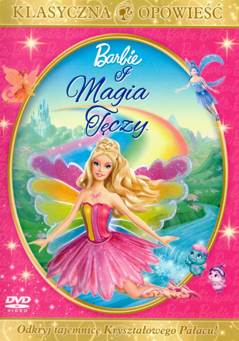 Plakat filmu Barbie i magia tęczy