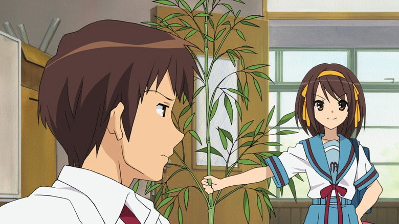 Still from The Melancholy of Haruhi Suzumiya - Season 1 Episode 15