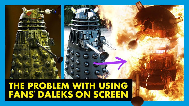 The BBC Borrowed Six Bronze Daleks for The Asylum ... and the result was chaos.