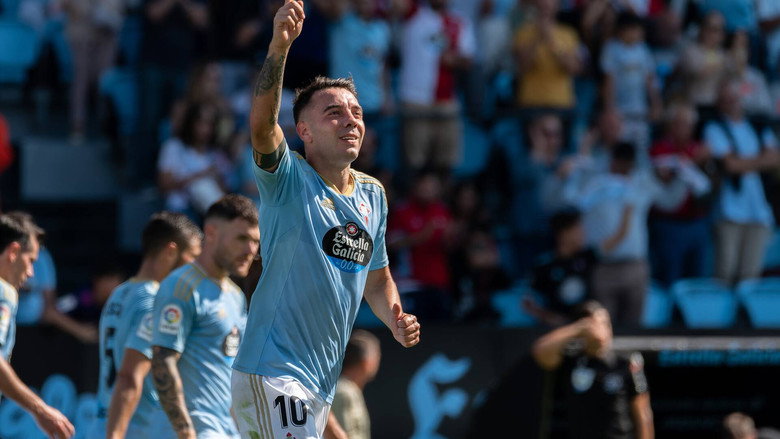 Still from Informe Plus+. Iago Aspas. Corazón celeste