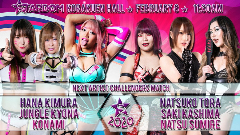 Frame from FIRE PRO WRESTLING WORLD presents STARDOM The way to major league 2020