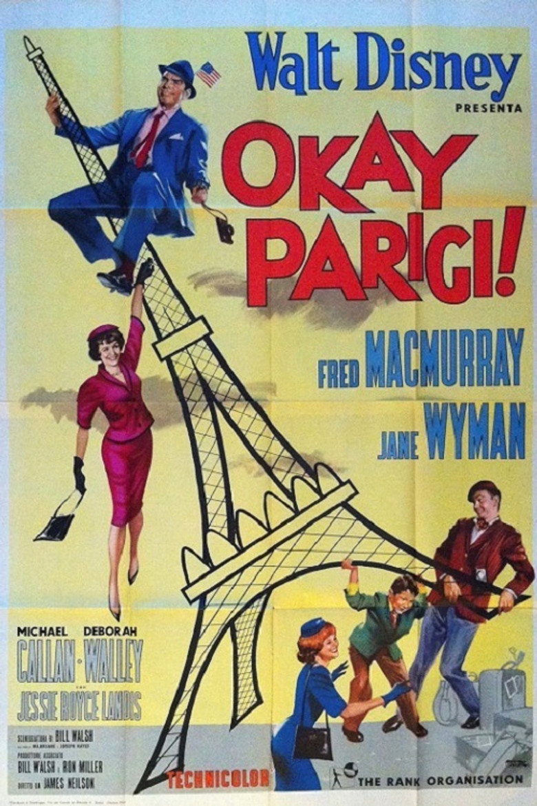 Copertina di Okay Parigi!