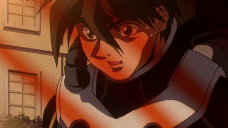 Still from Mobile Suit Gundam Wing - Season 1 Episode 34