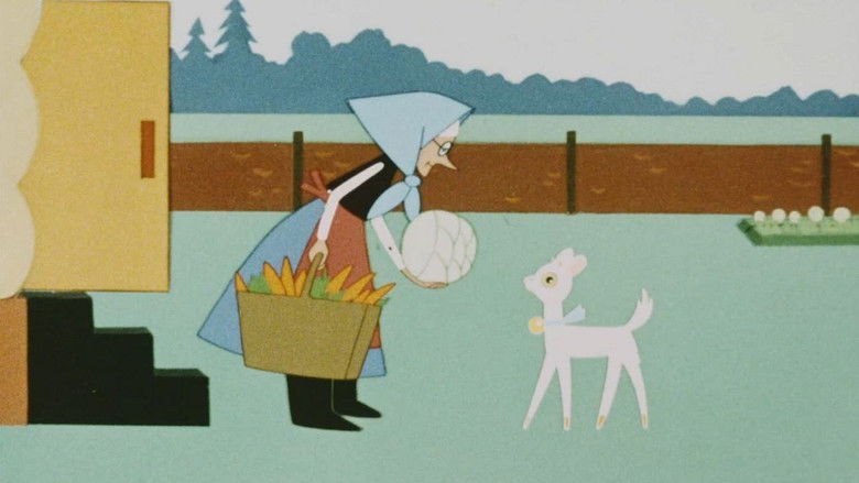 Backdrop for Granny's Goat