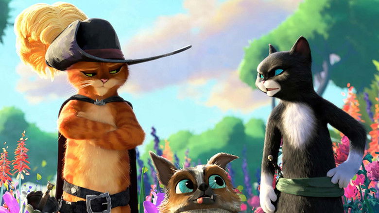 Backdrop de El gat amb botes - Col·lecció de DreamWorks