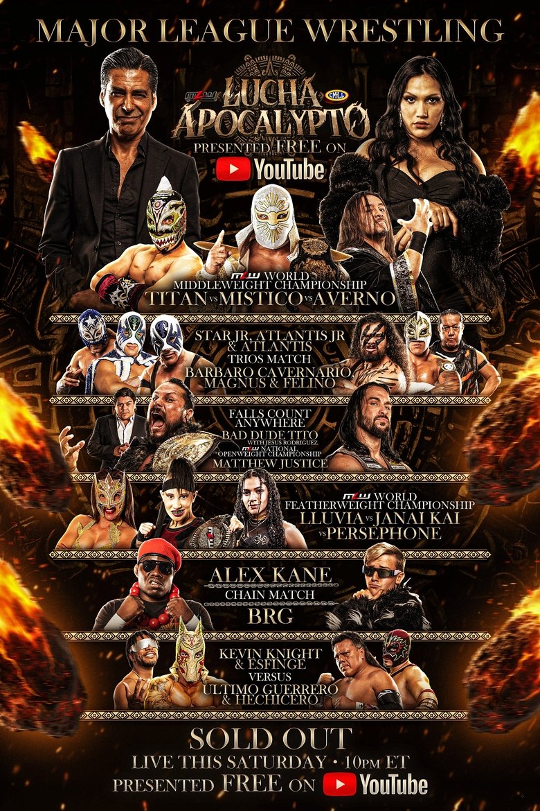 MLW Lucha Apocalypto main poster