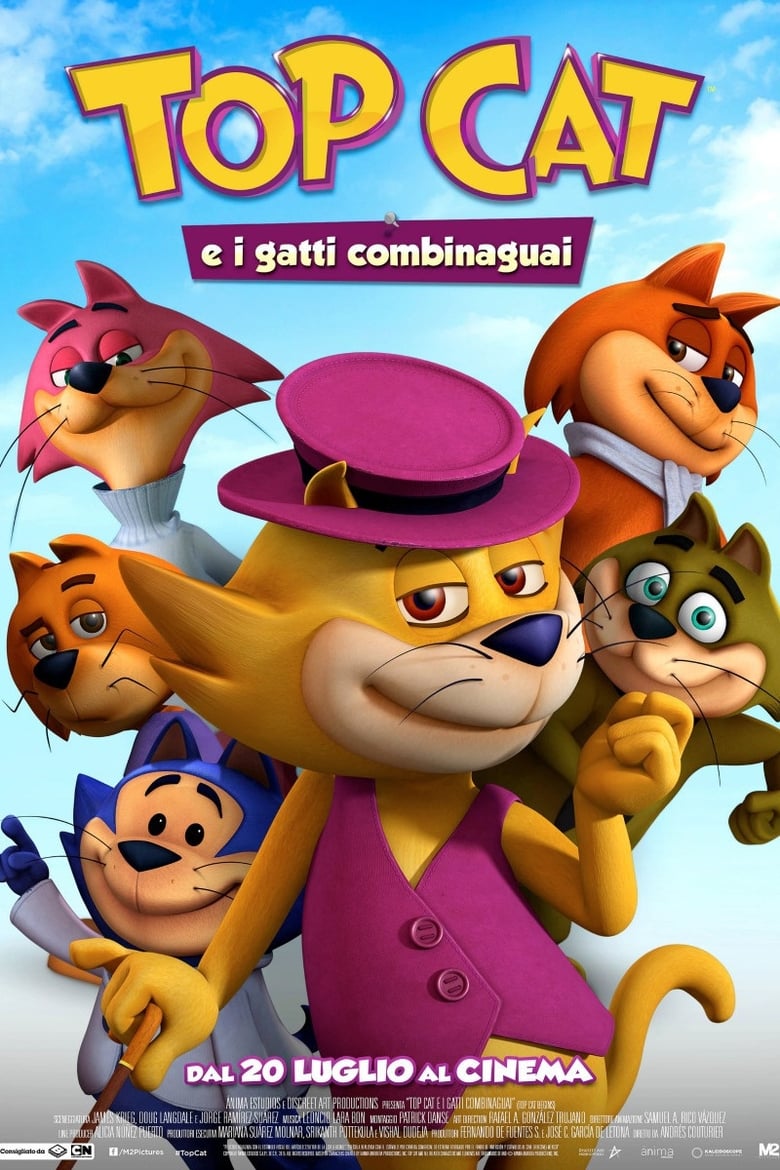 Copertina di Top Cat e i gatti combinaguai