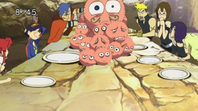 Still from Gurren Lagann - Season 1 Episode 4