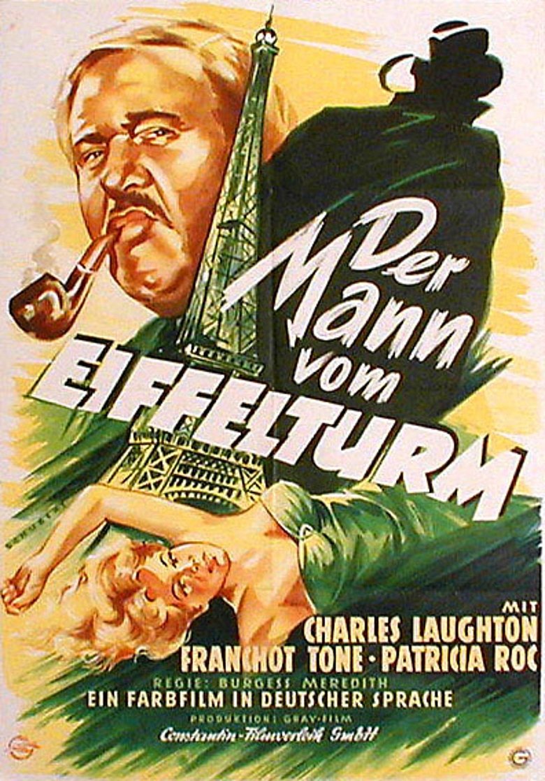 Der Mann vom Eiffelturm poster