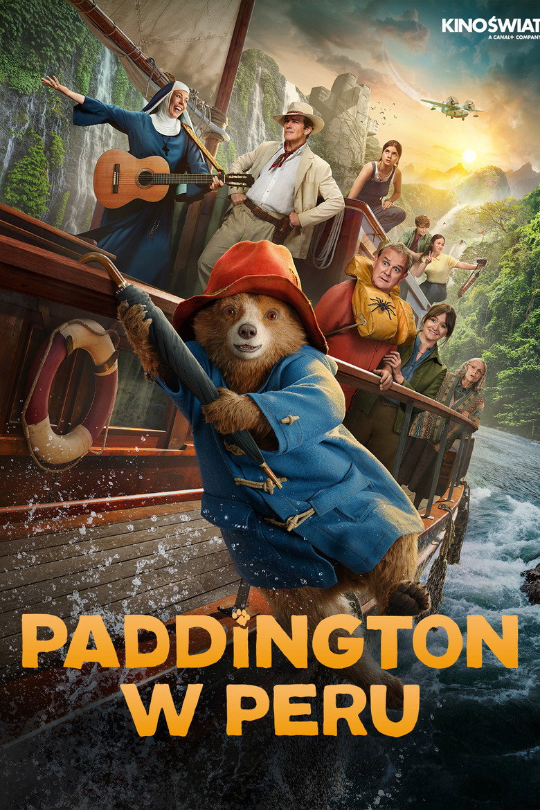 Plakat filmu Paddington w Peru