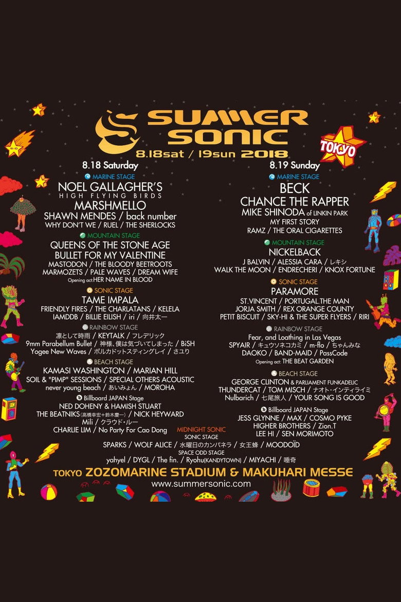 BiSH - Summer Sonic 2018 Highlights